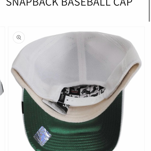 Goorin Bros Spiked Trucker Baseball Cap Gray Black New With Tags - Picture 4 of 6